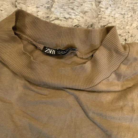Tan Zara Shirt - Picture 2 of 2